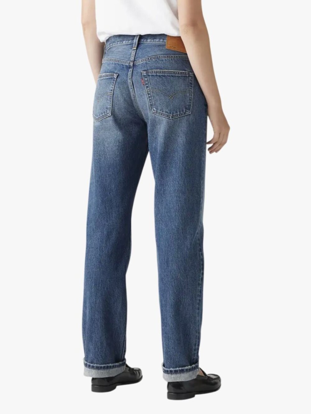 LEVI'S | 100% COTTON "501 90S" SELVEDGE DENIM VINTAGE STYLE IN GET ON BOARD